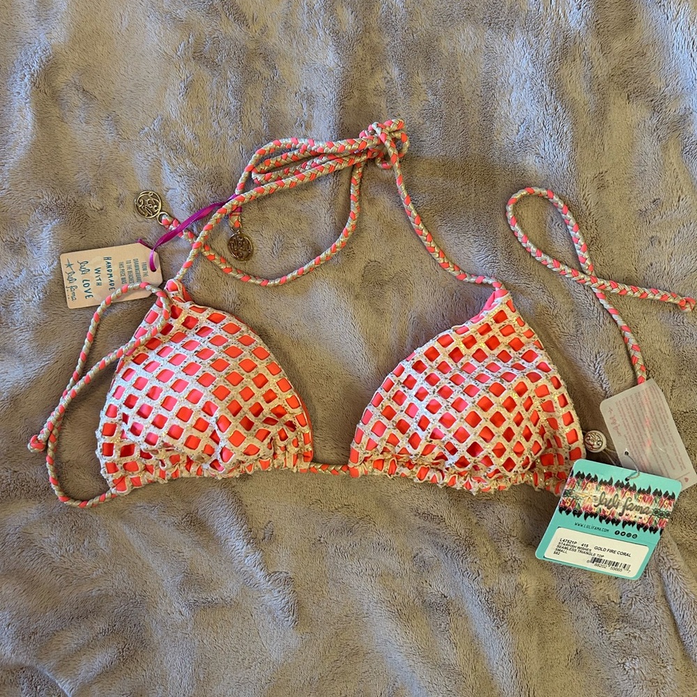 Luli Fama Starfish Wishes Bikini Top